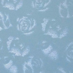 Metálica M. Rositas Azul Agua. Mayoreo