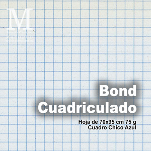 Bond Cuadriculado 75g Mayoreo
